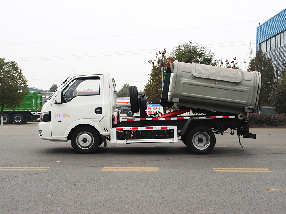 CL5042ZXXBEV比亚迪T4纯电动勾臂垃圾车