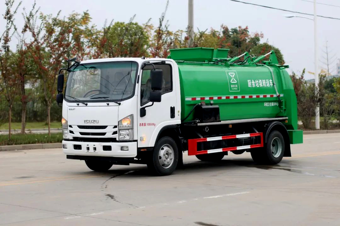 庆铃五十铃6方餐厨垃圾车