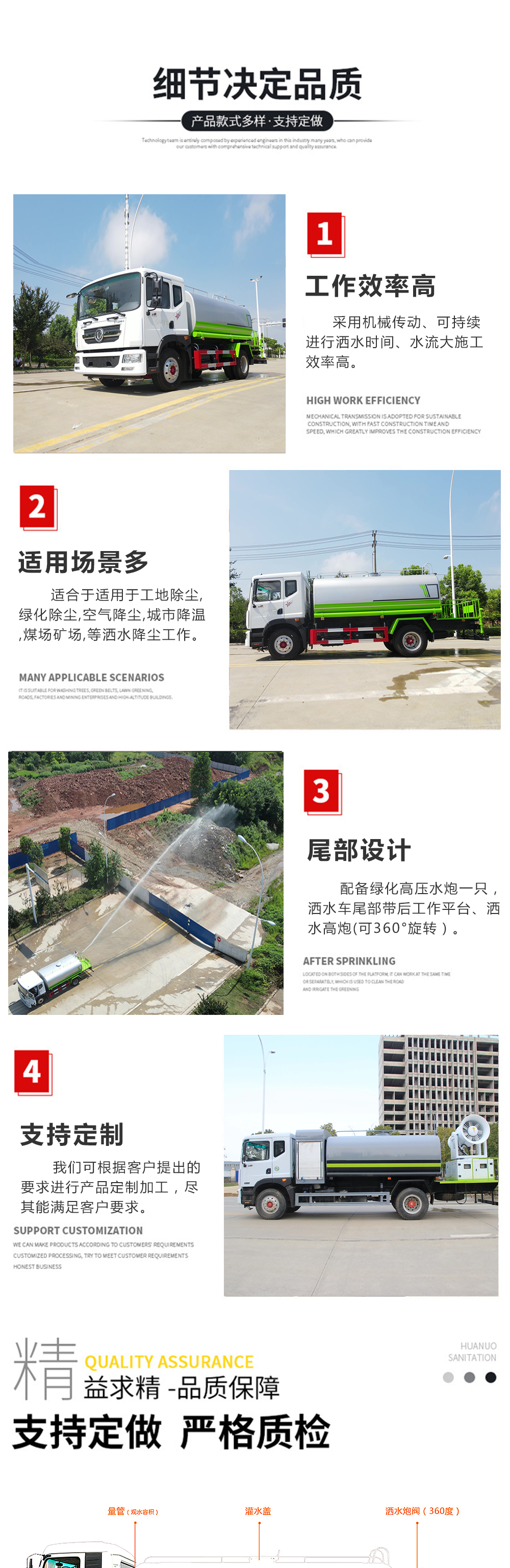 东风D9新款10-12吨洒水车--国六系列